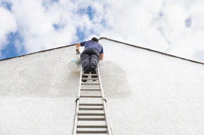 Peinture extérieure à Lanuéjols — façades et ravalement
